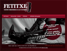 Tablet Screenshot of fetitxe.com